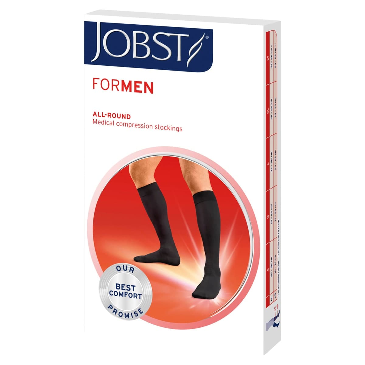 Thumbnail Jobst for Men All Round Compression Socks 15-20 mmHg Black L
