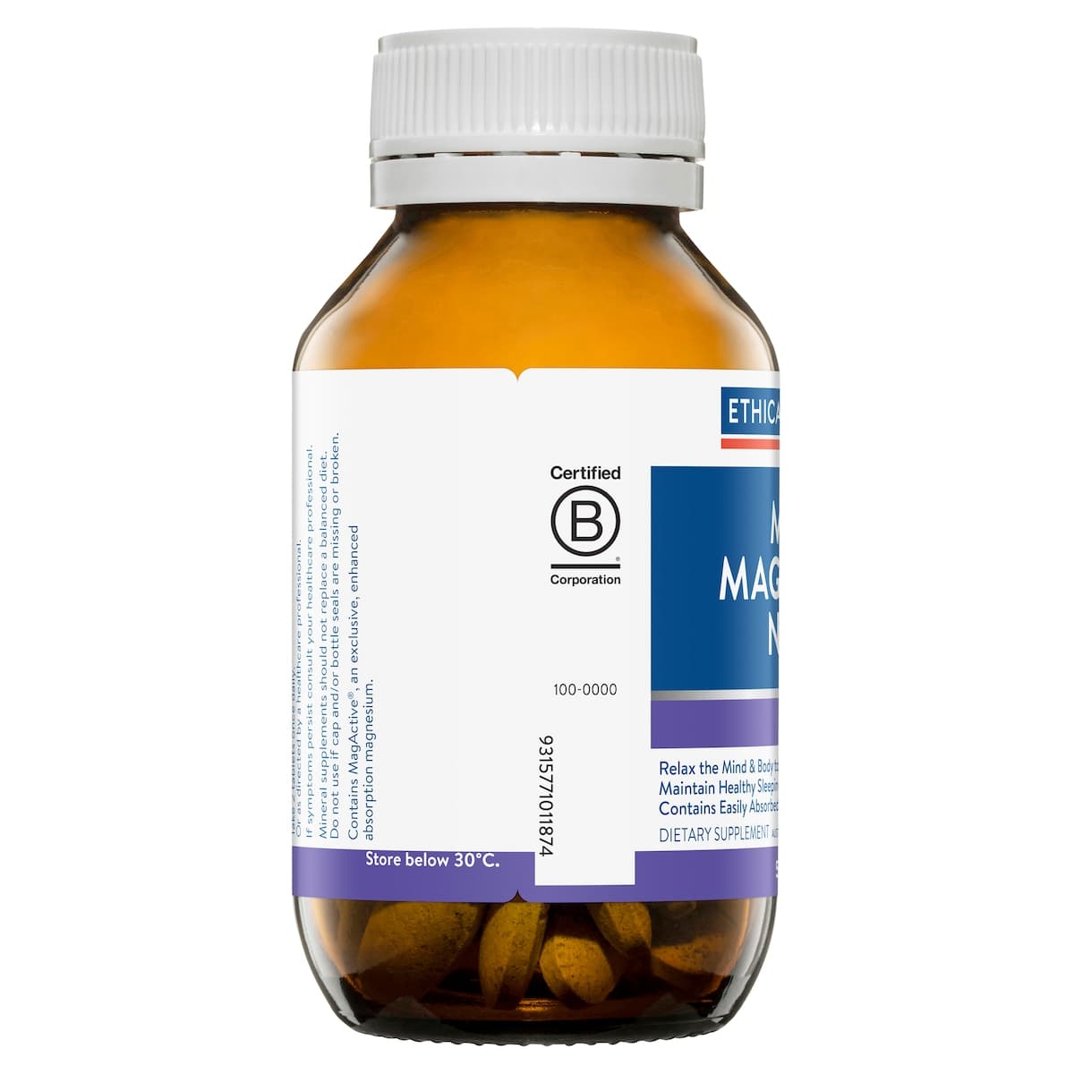 Thumbnail Ethical Nutrients Mega Magnesium Night 50 Tablets
