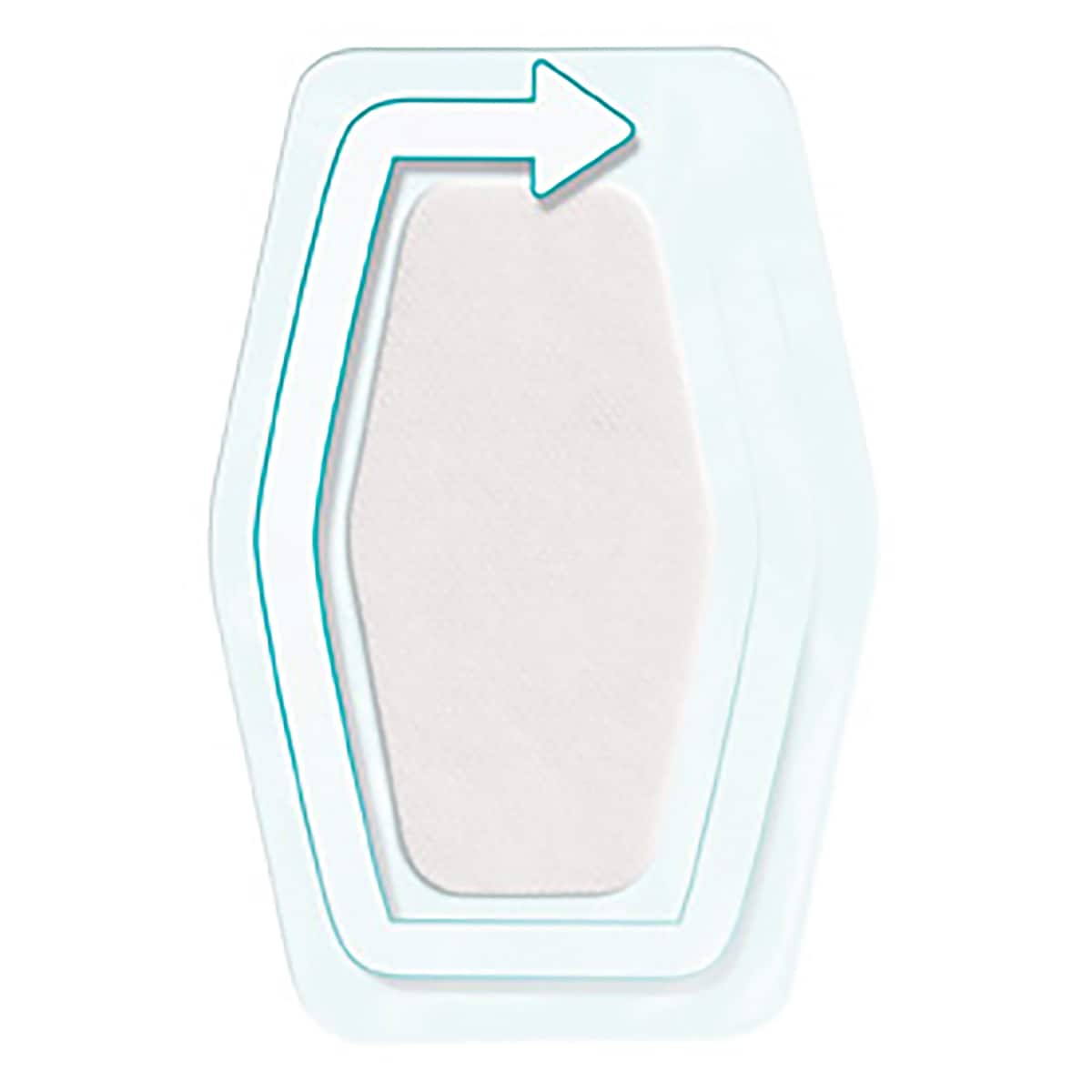 Thumbnail Nexcare Waterproof Clear Bandage Large 60mm x 88mm 10 Pack