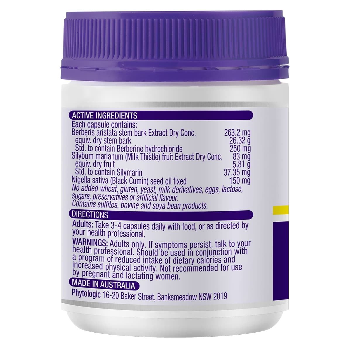 Thumbnail Henry Blooms HerbGut + MetaboLP-1 90 Capsules