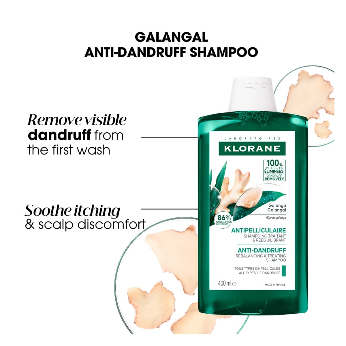 Thumbnail Klorane Anti-Dandruff Rebalancing & Treating Shampoo 400ml