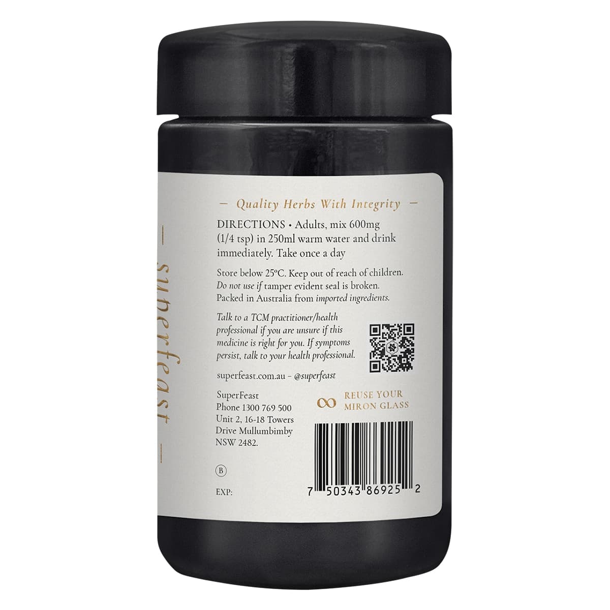 Thumbnail SuperFeast Wild Crafted Reishi Extract 100g