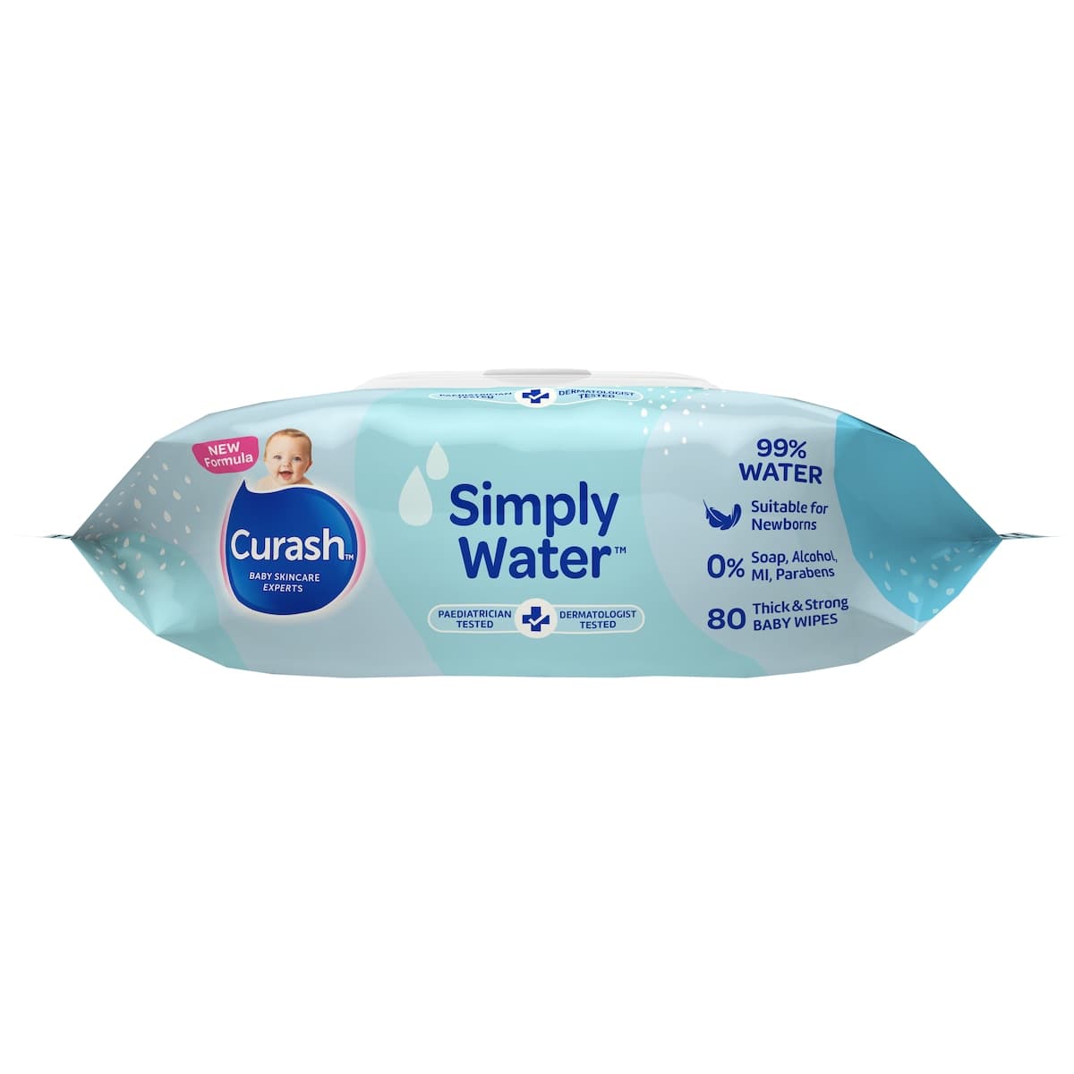 Thumbnail Curash Baby Simply Water 80 Baby Wipes
