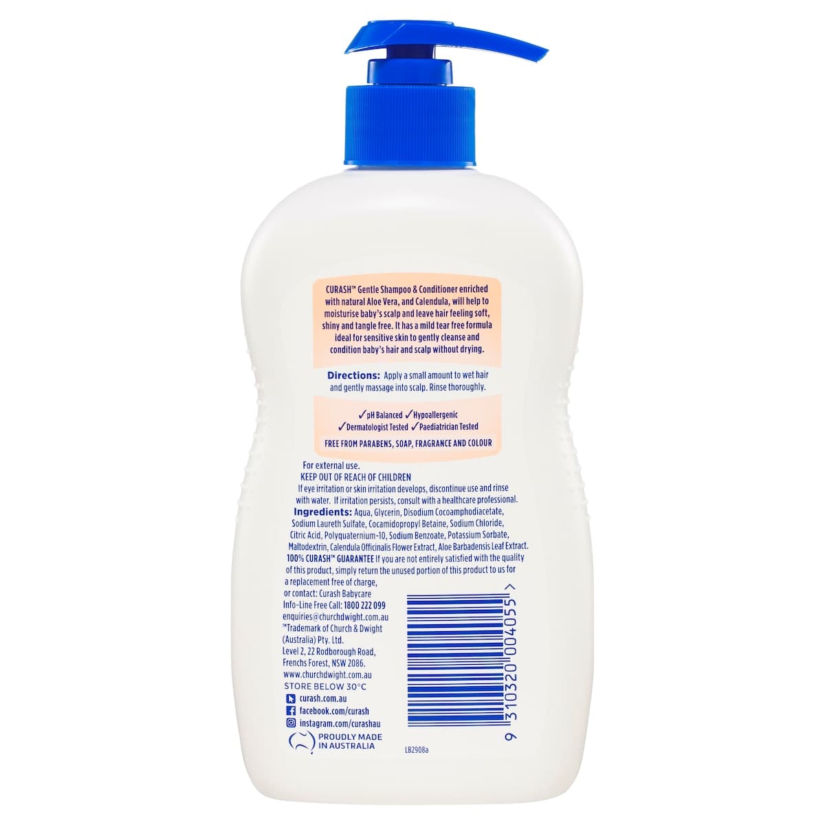 Thumbnail Curash Gentle Shampoo & Conditioner 400ml