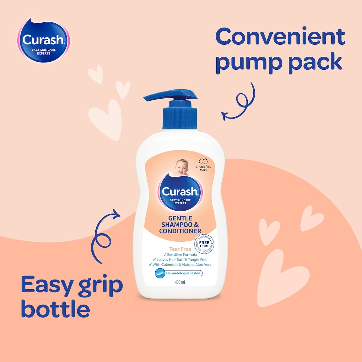 Thumbnail Curash Gentle Shampoo & Conditioner 400ml