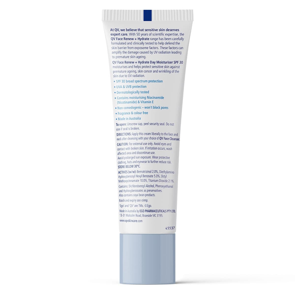 Thumbnail Ego QV Renew + Hydrate Day Moisturiser SPF30 - 75g