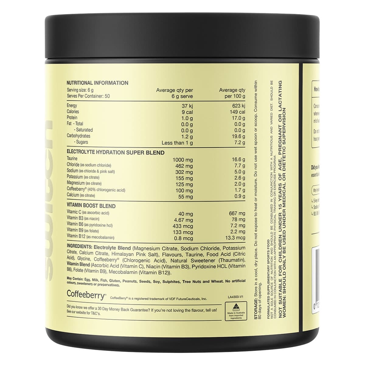 Thumbnail Switch Nutrition Hydrate Sugar Free Electrolytes Kiwi Watermelon 300g