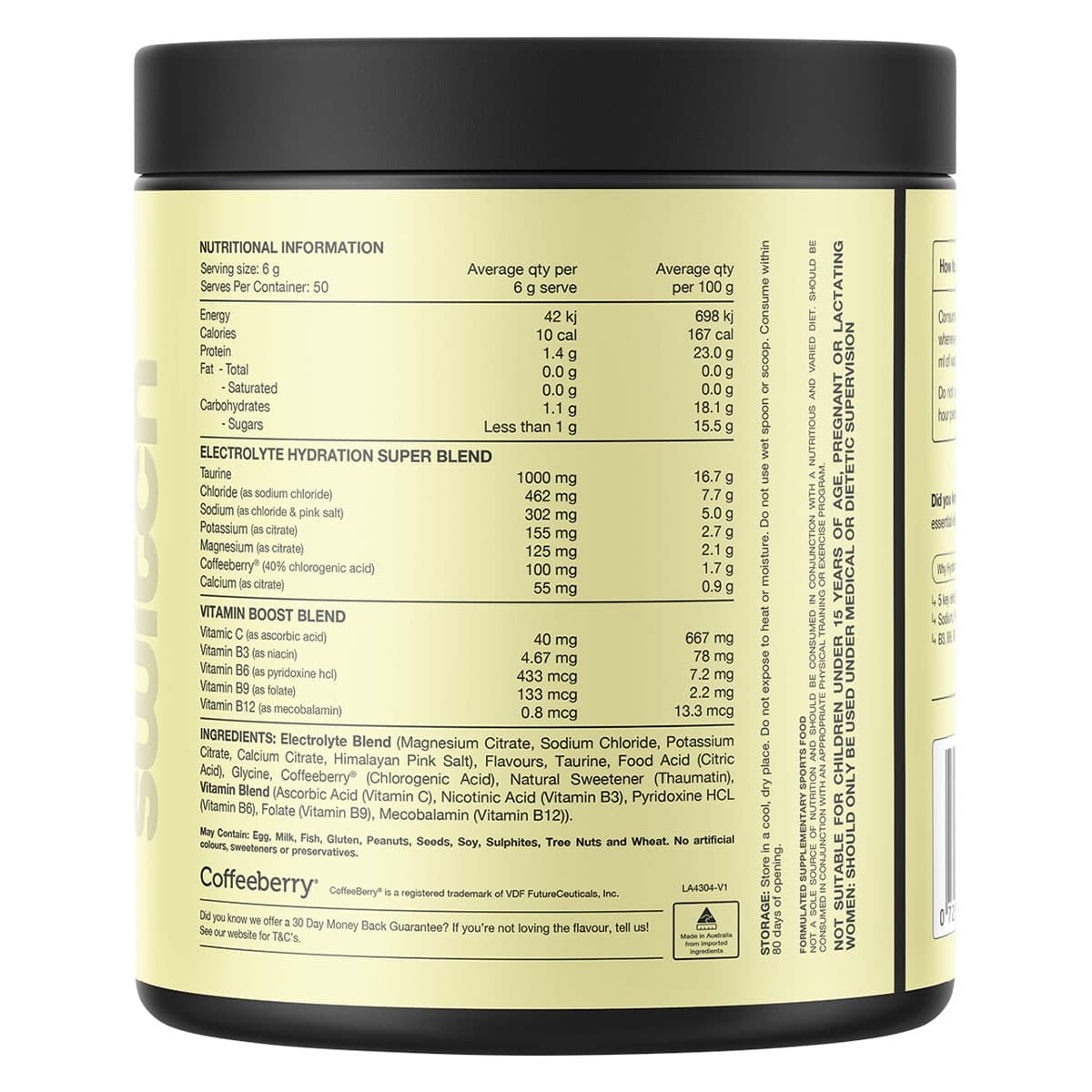 Thumbnail Switch Nutrition Hydrate Sugar Free Electrolytes Mango Passionfruit 300g