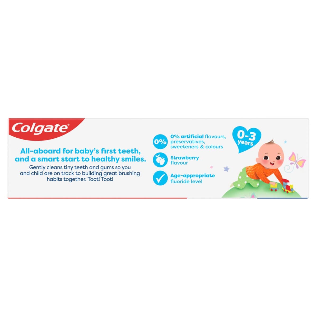 Thumbnail Colgate Kids Anticavity Toothpaste 0-3 Yrs Mild Fruit 80g