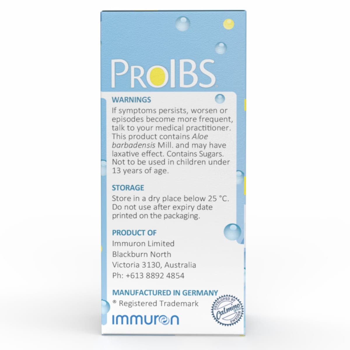 Thumbnail ProIBS IBS Symptom Relief 10 Sachets