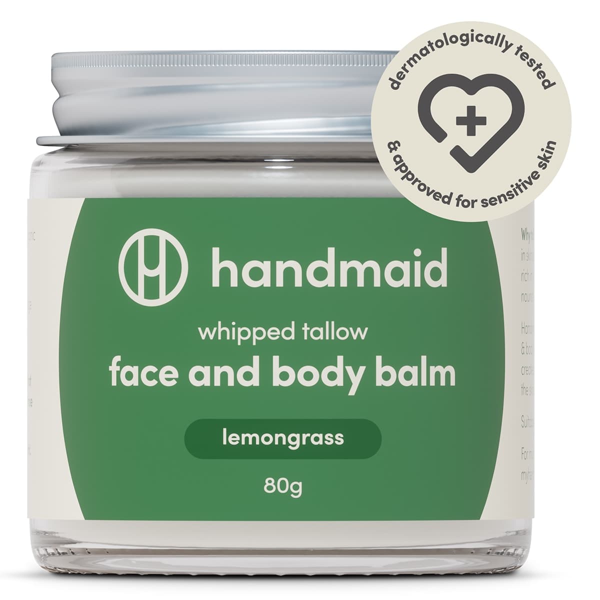 Thumbnail Handmaid Whipped Tallow Face and Body Balm Lemongrass 80g