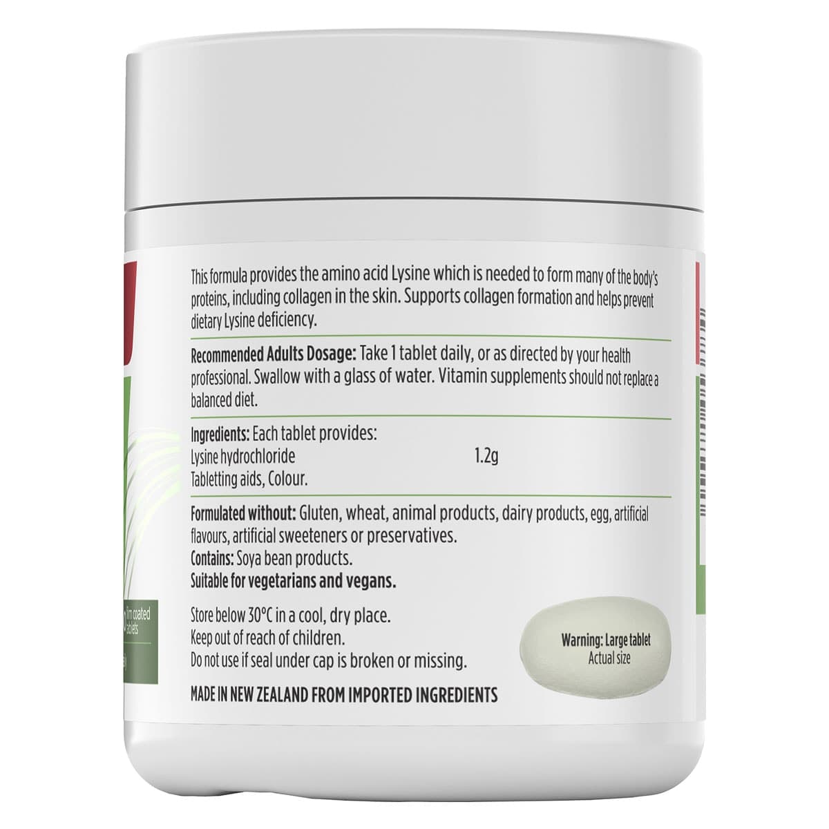 Thumbnail Nutra-Life Lysine 1200mg 60 Tablets