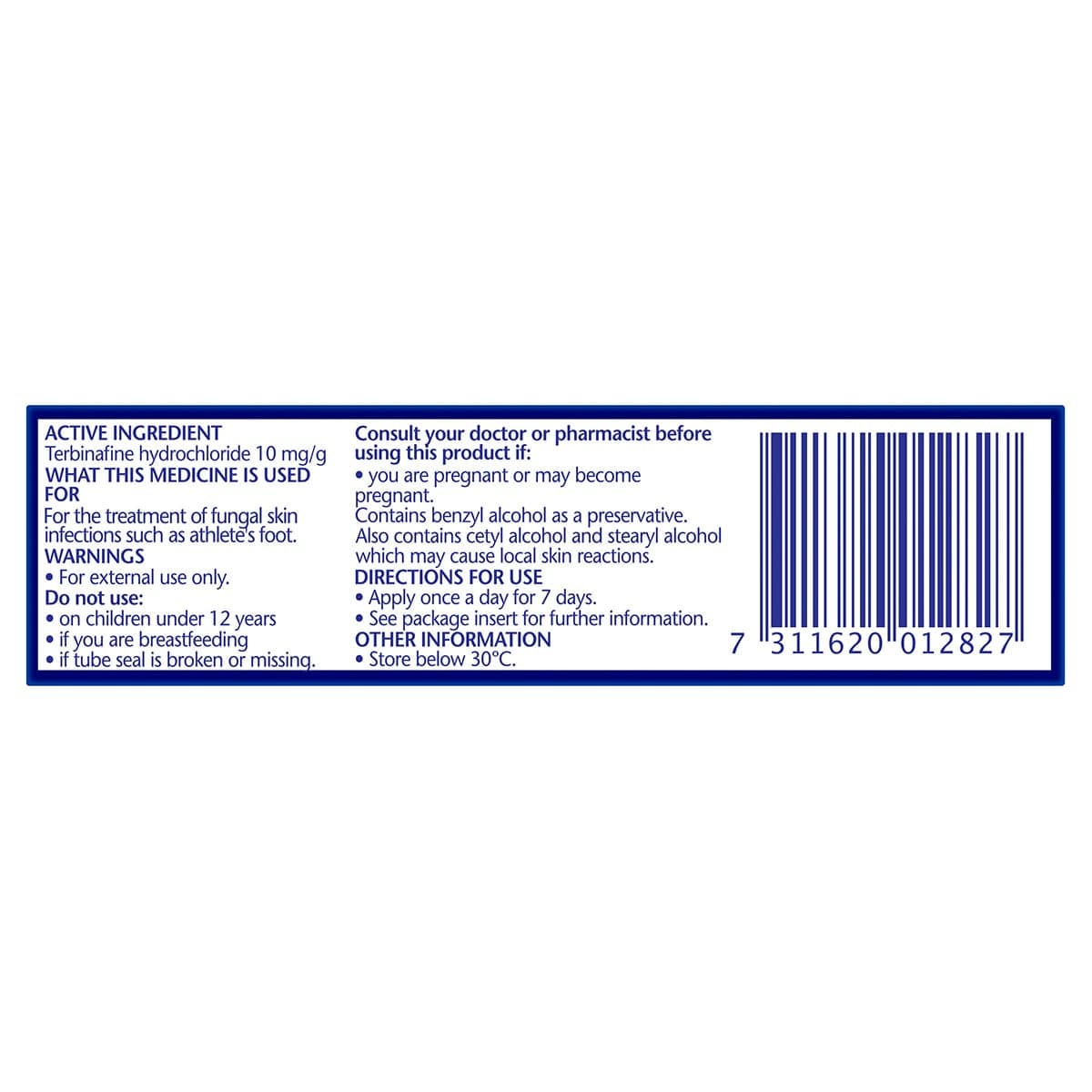 Thumbnail Lamisil Cream for Athletes Foot 15g