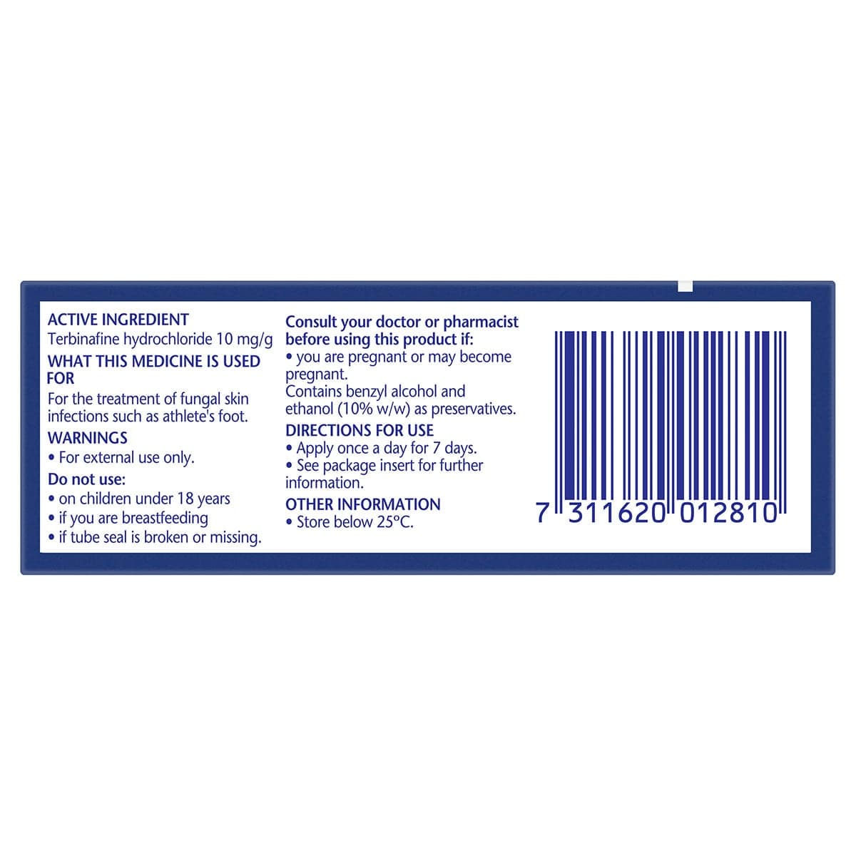 Thumbnail Lamisil Dermgel for Athletes Foot 15g