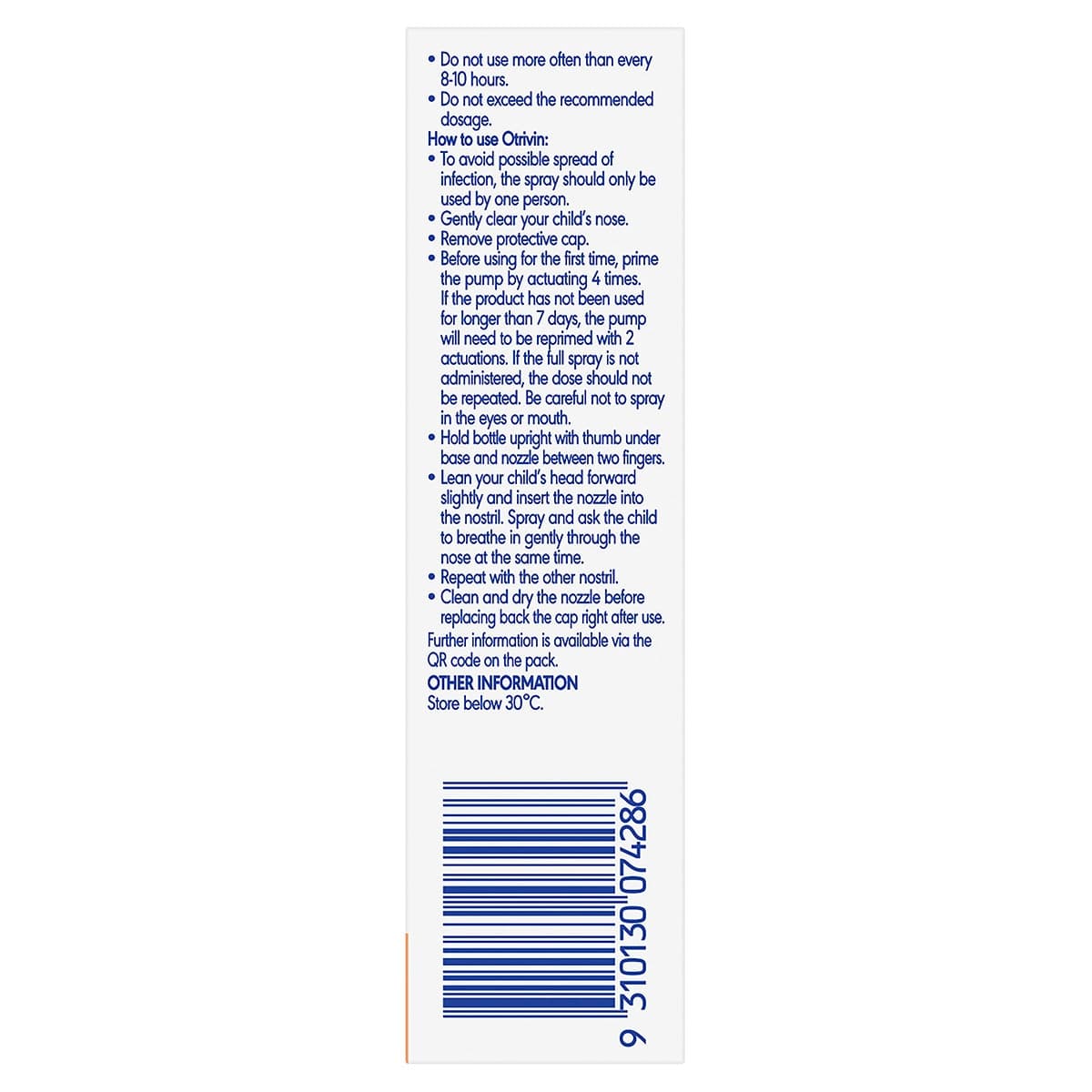 Thumbnail Otrivin Junior Nasal Spray Measured Dose 10ml