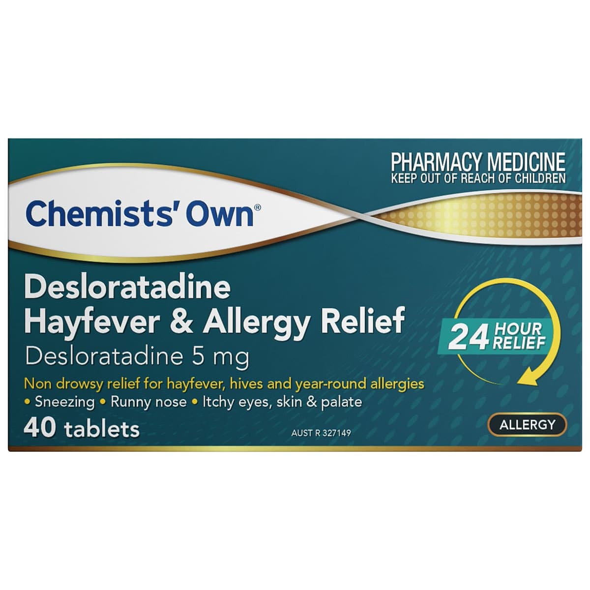Thumbnail Chemists Own Desloratadine 5mg 40 Tablets