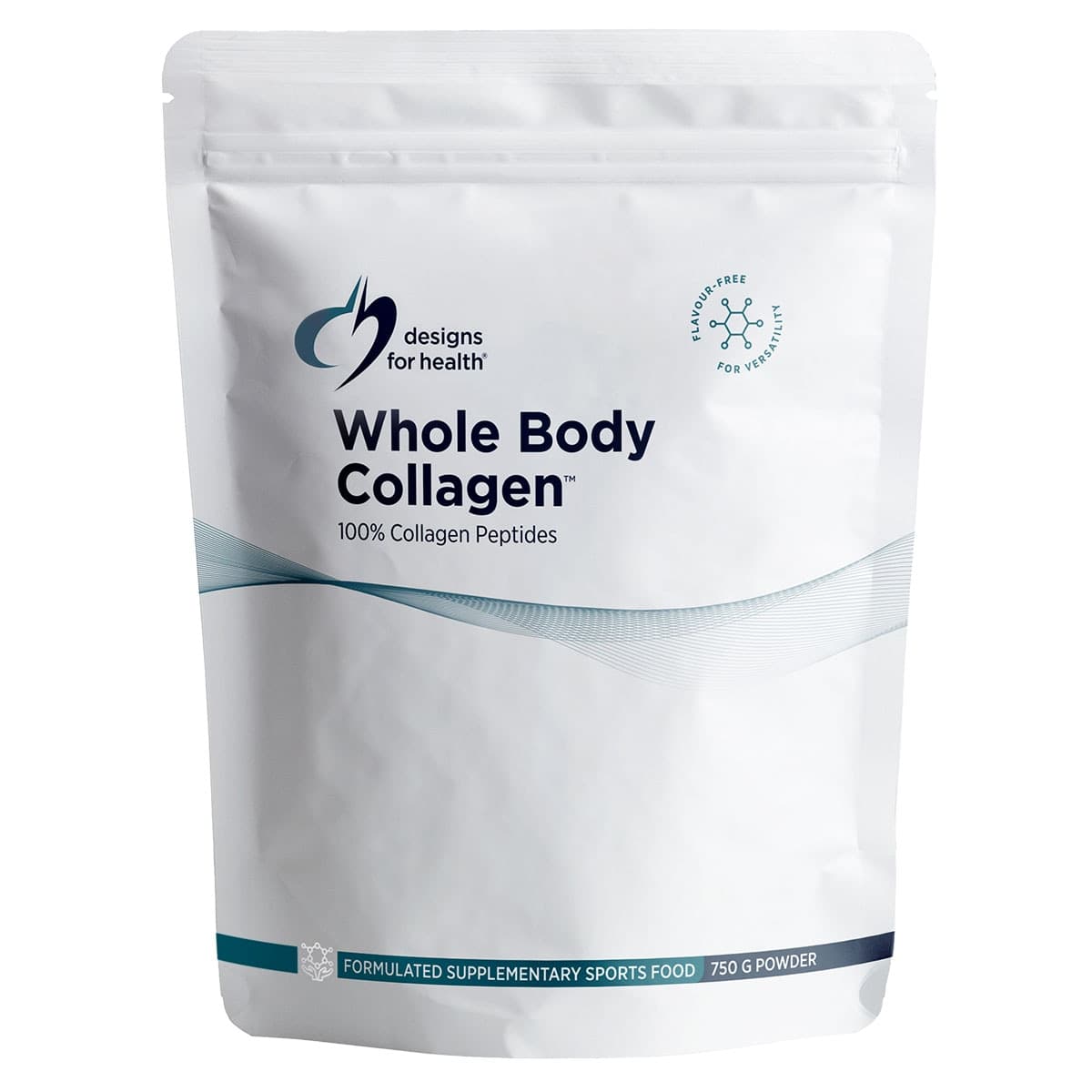 Thumbnail Designs For Health Whole Body 100% Collagen Peptides Powder 750g