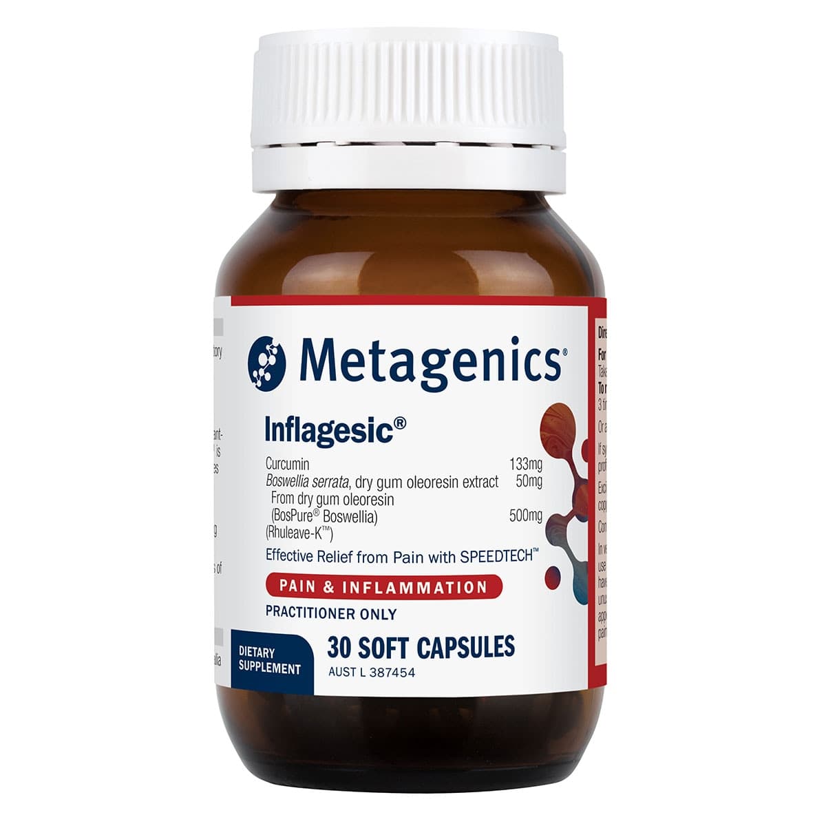 Thumbnail Metagenics Inflagesic 30 Capsules
