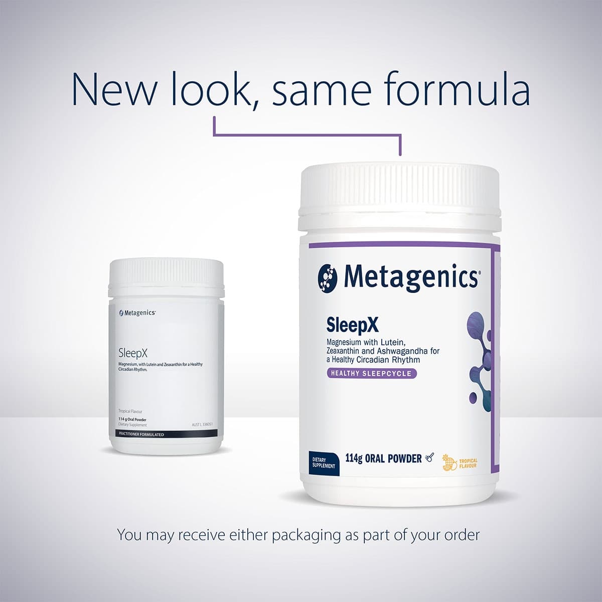 Thumbnail Metagenics SleepX 114g