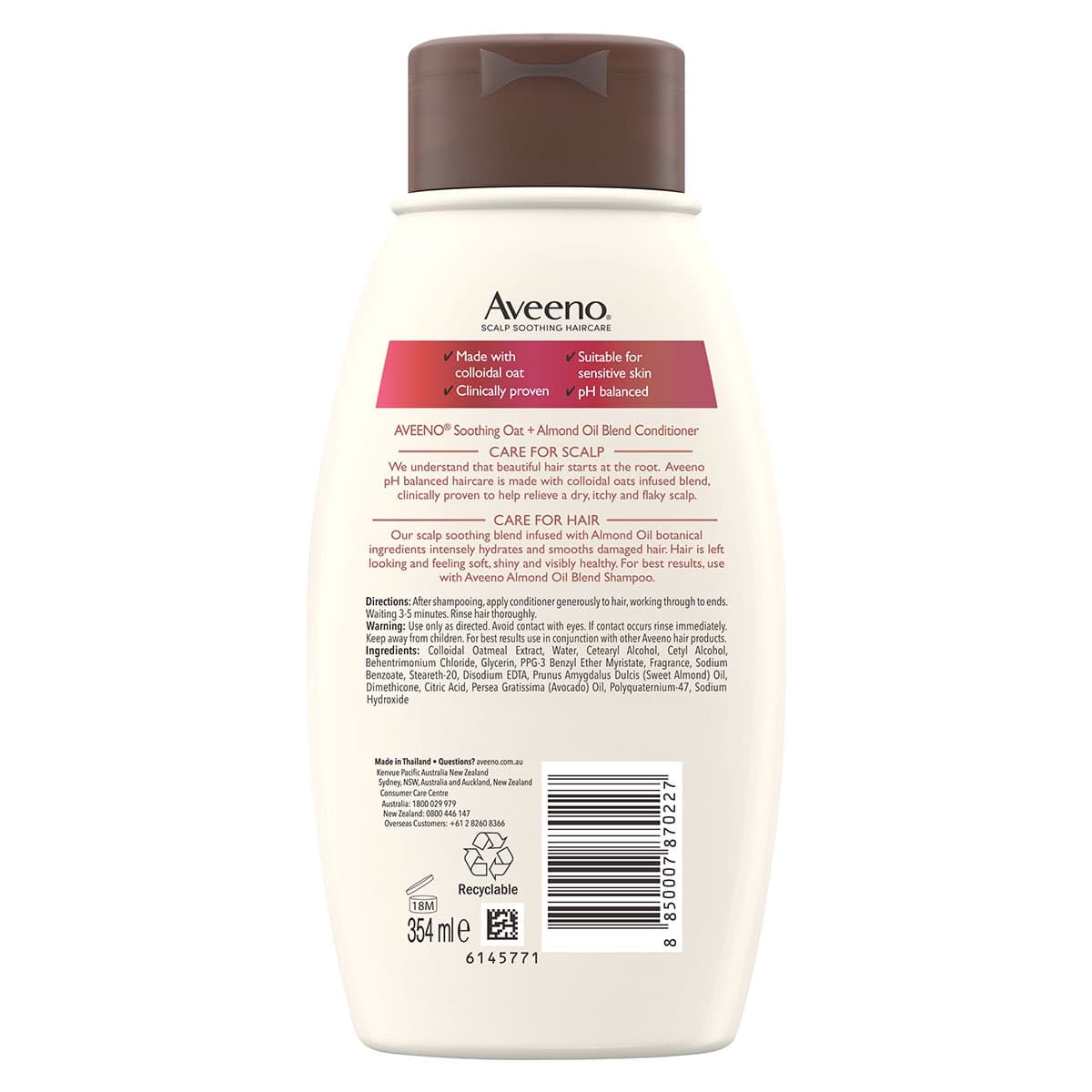 Thumbnail Aveeno Damage Repair Almond Oil Conditioner 354ml
