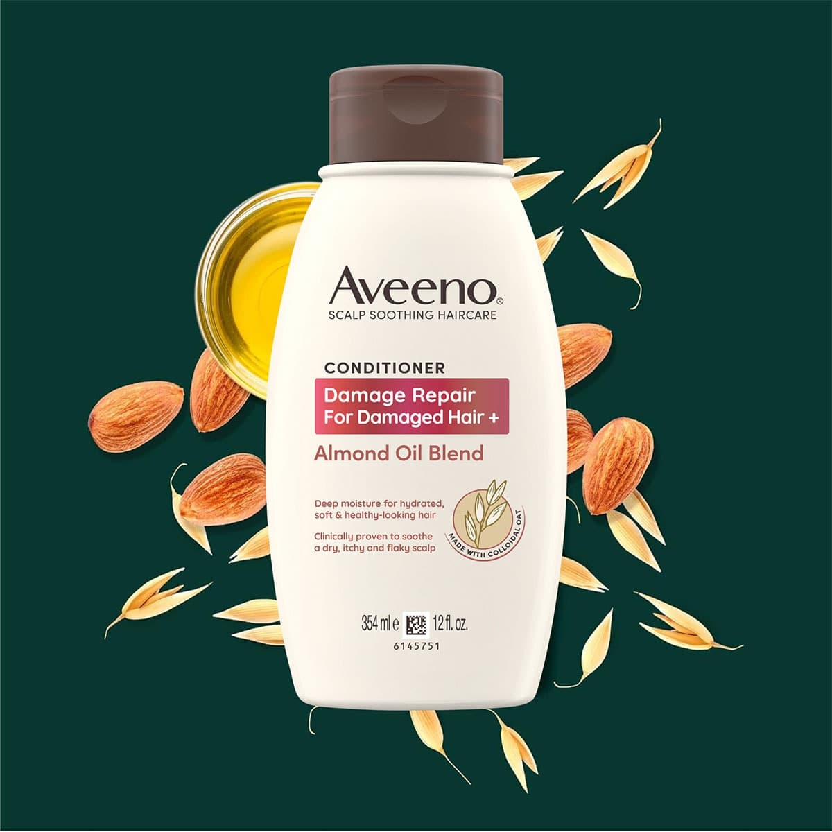 Thumbnail Aveeno Damage Repair Almond Oil Conditioner 354ml