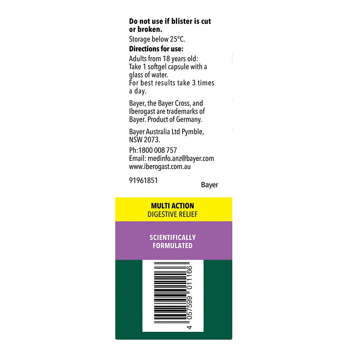 Thumbnail Iberogast IBS + Digestive Relief 60 Capsules