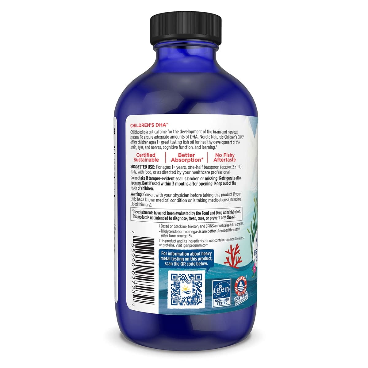 Thumbnail Nordic Naturals Childrens DHA Strawberry 237ml