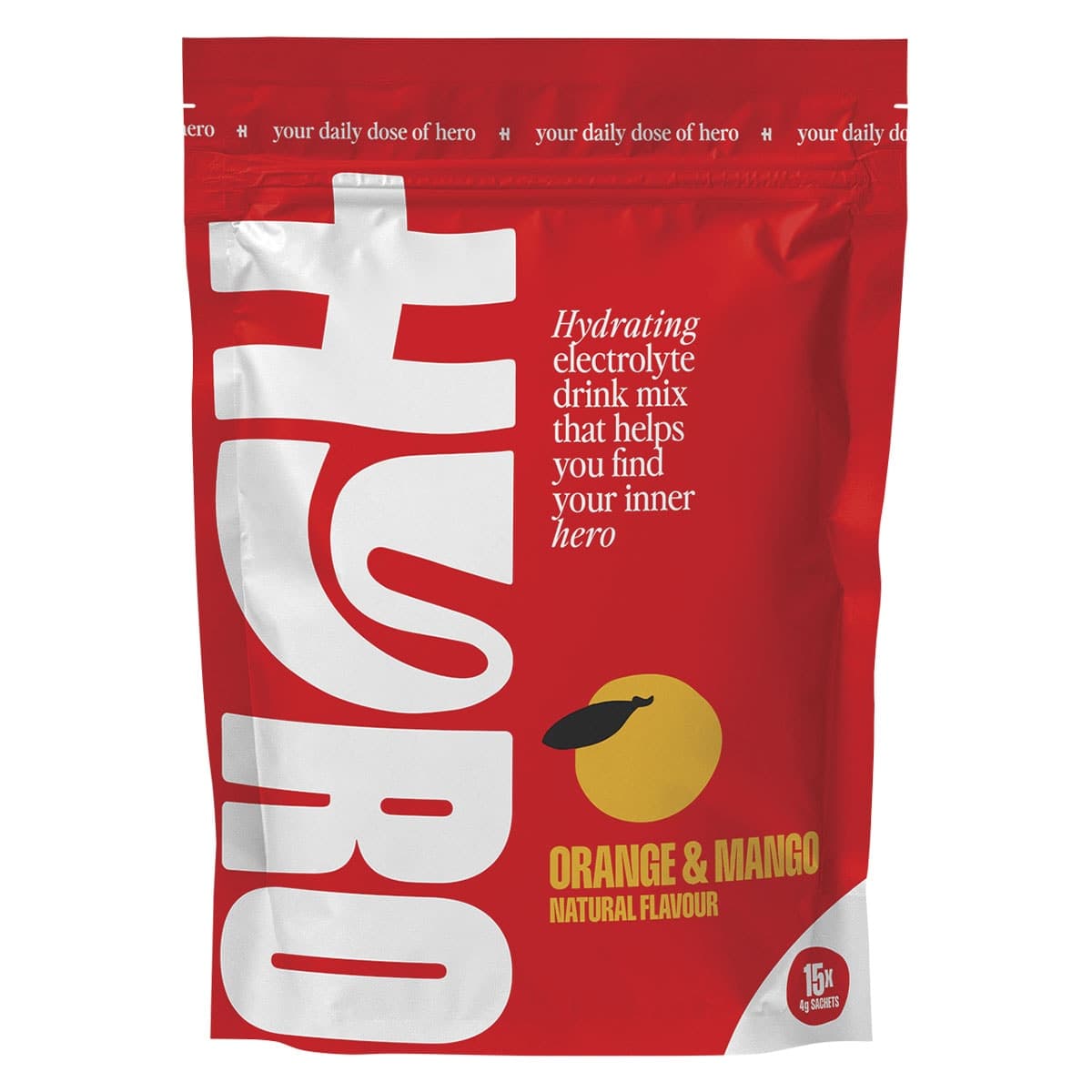 Thumbnail Hyro Sugar Free Electrolyte Powder Orange Mango 15 x 4g Sachets