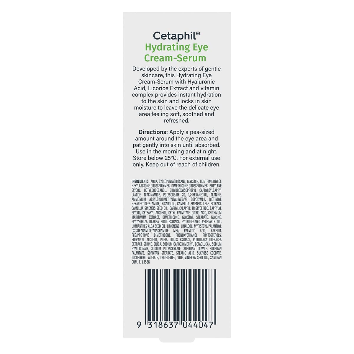 Thumbnail Cetaphil Hydrating Eye Cream-Serum 14ml