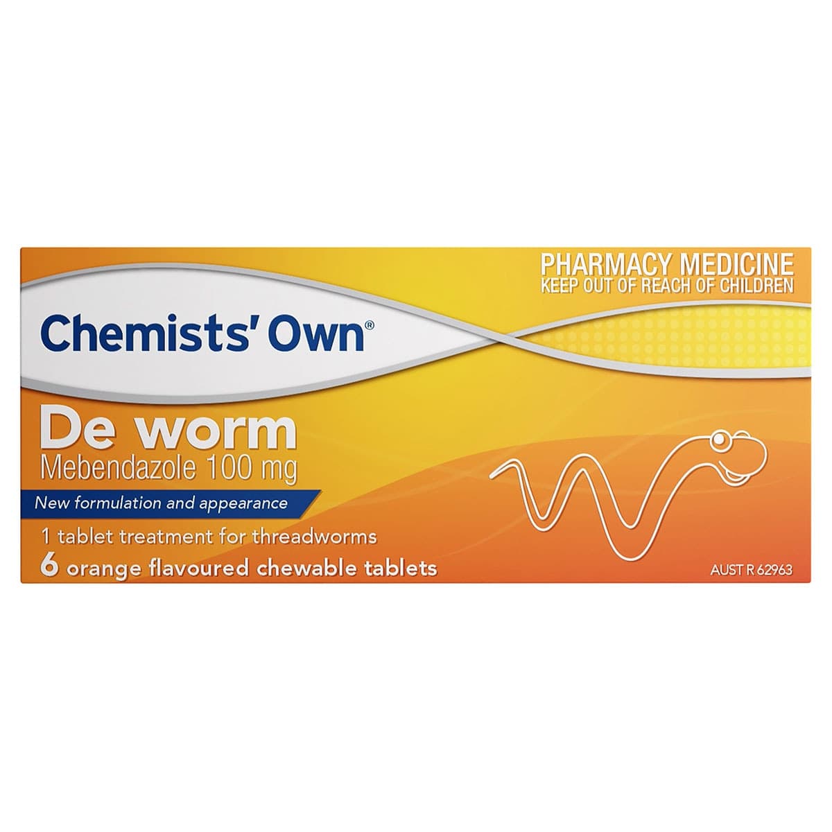 Thumbnail Chemists Own De Worm 6 Chewable Tablets