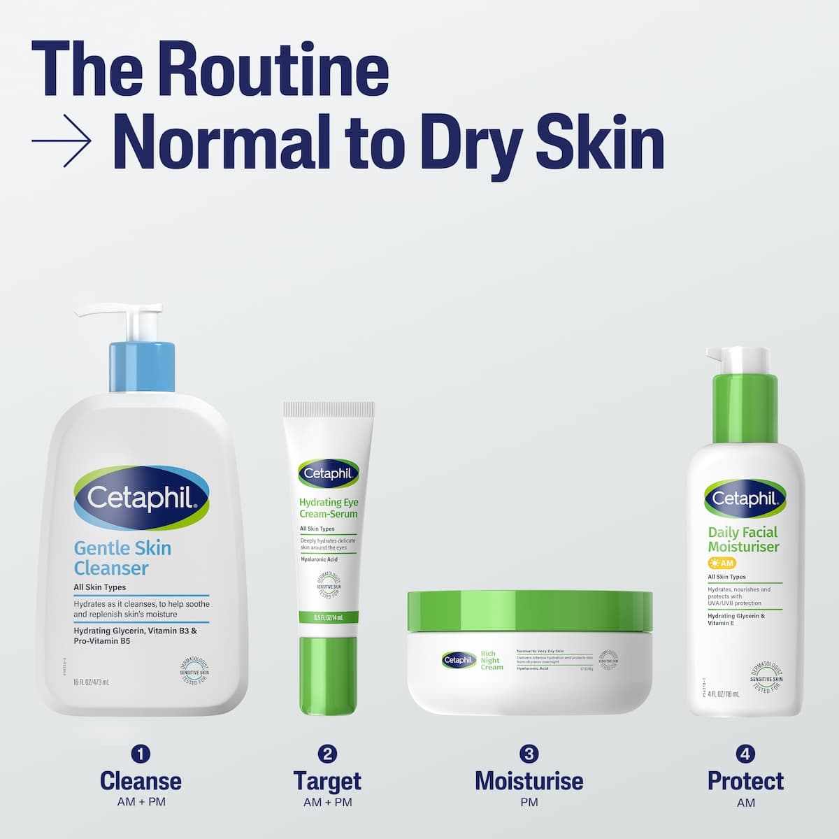 Thumbnail Cetaphil Rich Night Cream with Hyaluronic Acid 48g