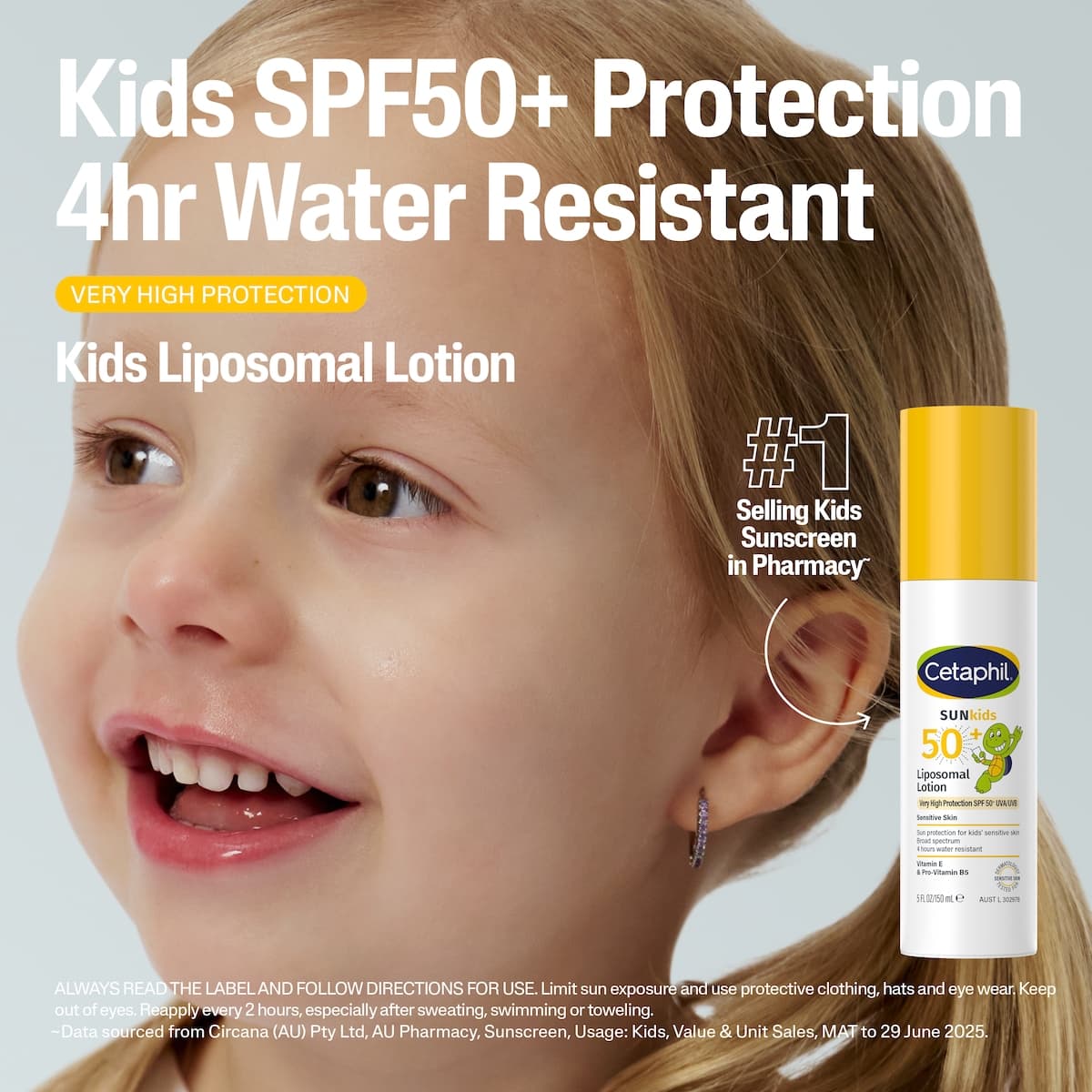 Thumbnail Cetaphil Sun Kids Liposomal Lotion SPF50+ 150ml
