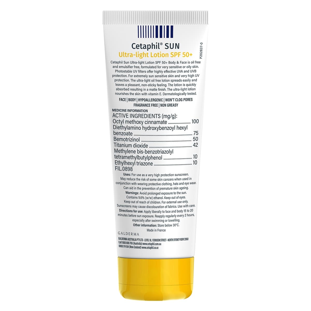 Thumbnail Cetaphil Sun Ultra Light Lotion SPF50+ 100ml