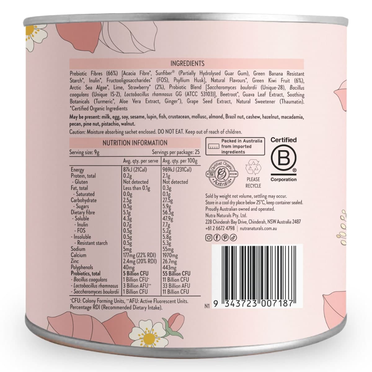 Thumbnail Nutra Naturals Super Gut Powder 225g
