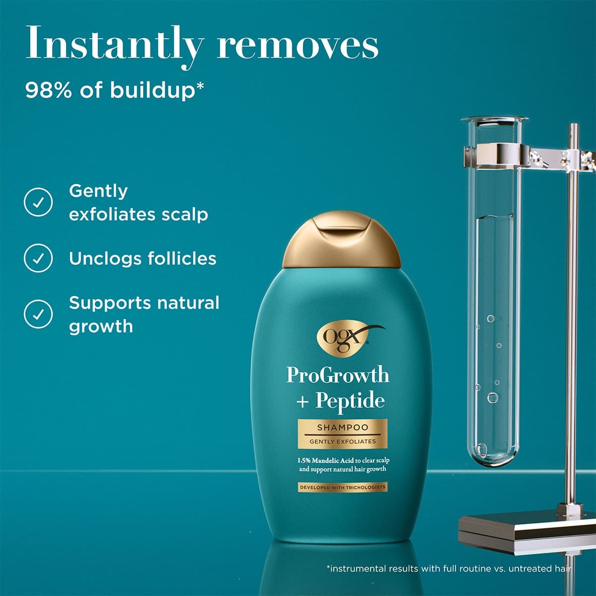 Thumbnail OGX ProGrowth+Peptide Shampoo 385mL
