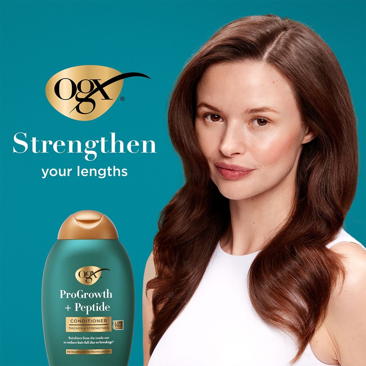 Thumbnail OGX ProGrowth+Peptide Conditioner 385mL