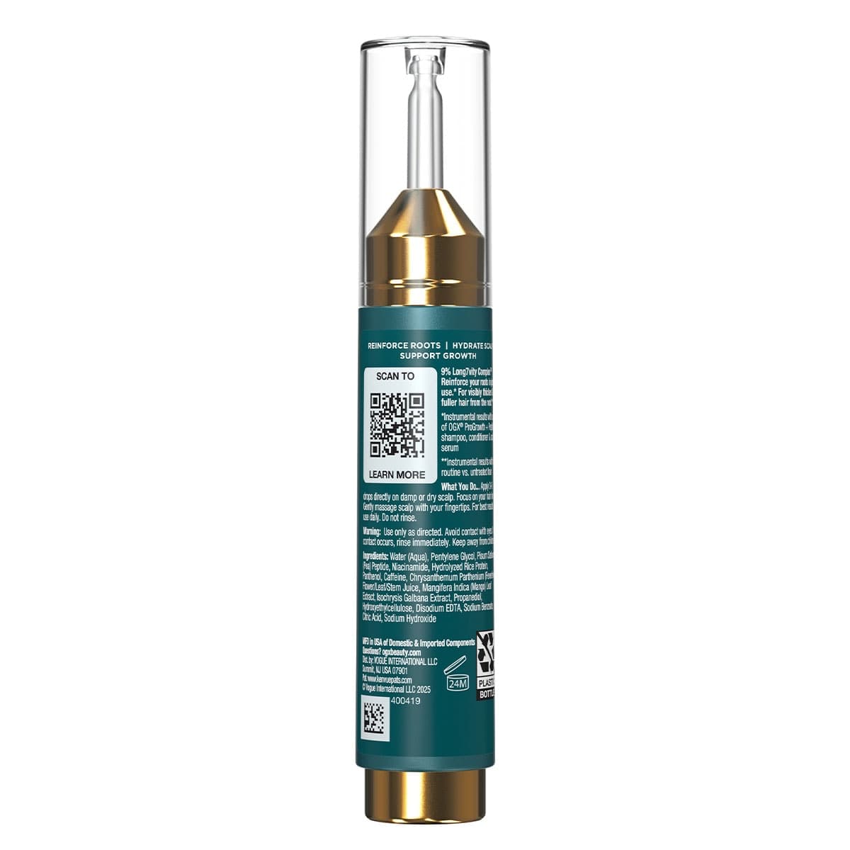 Thumbnail OGX ProGrowth+Peptide Scalp Serum 10mL
