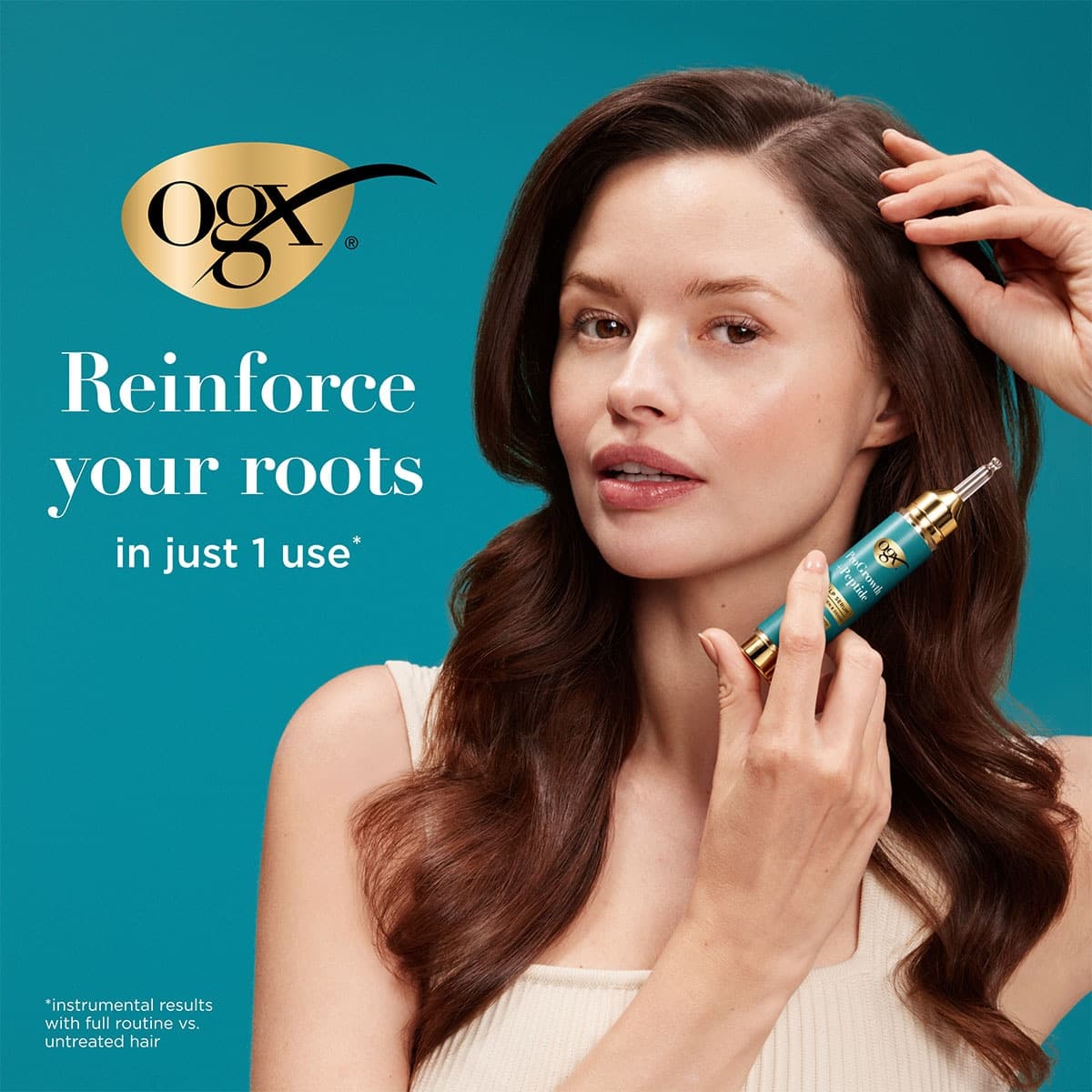 Thumbnail OGX ProGrowth+Peptide Scalp Serum 10mL