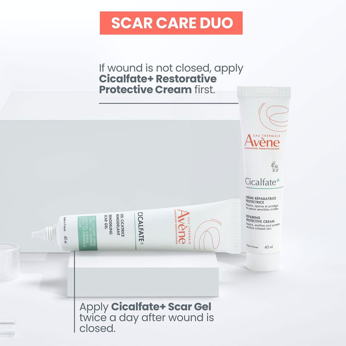 Thumbnail Avene Cicalfate+ Remodeling Scar Gel 40mL