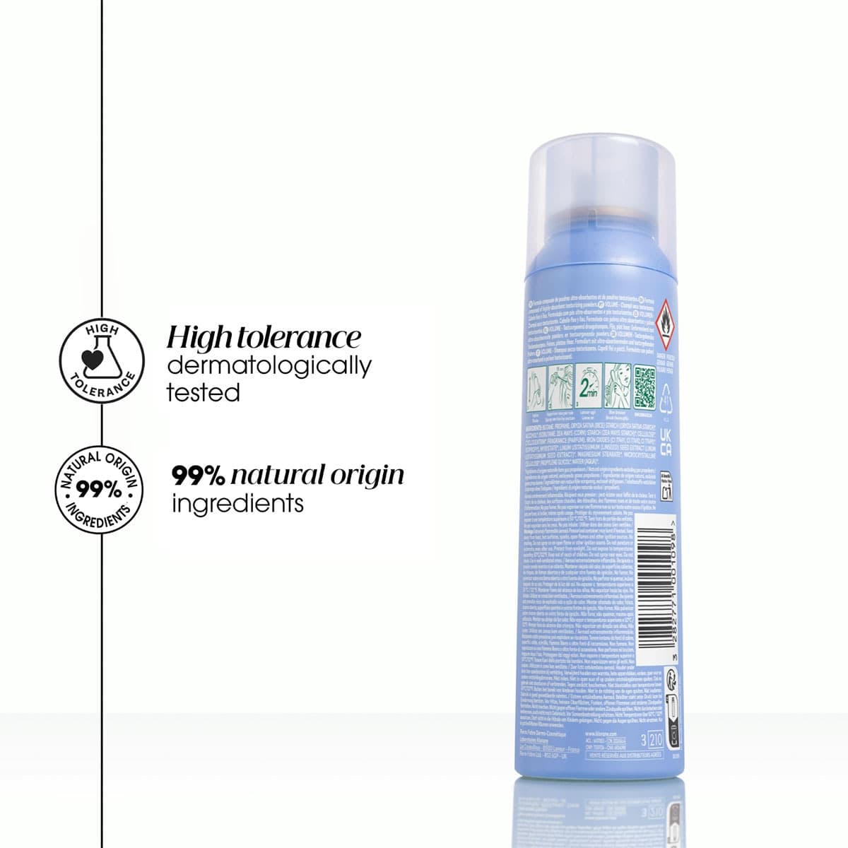 Thumbnail Klorane Volumising Dry Shampoo with Organic Flax 150mL