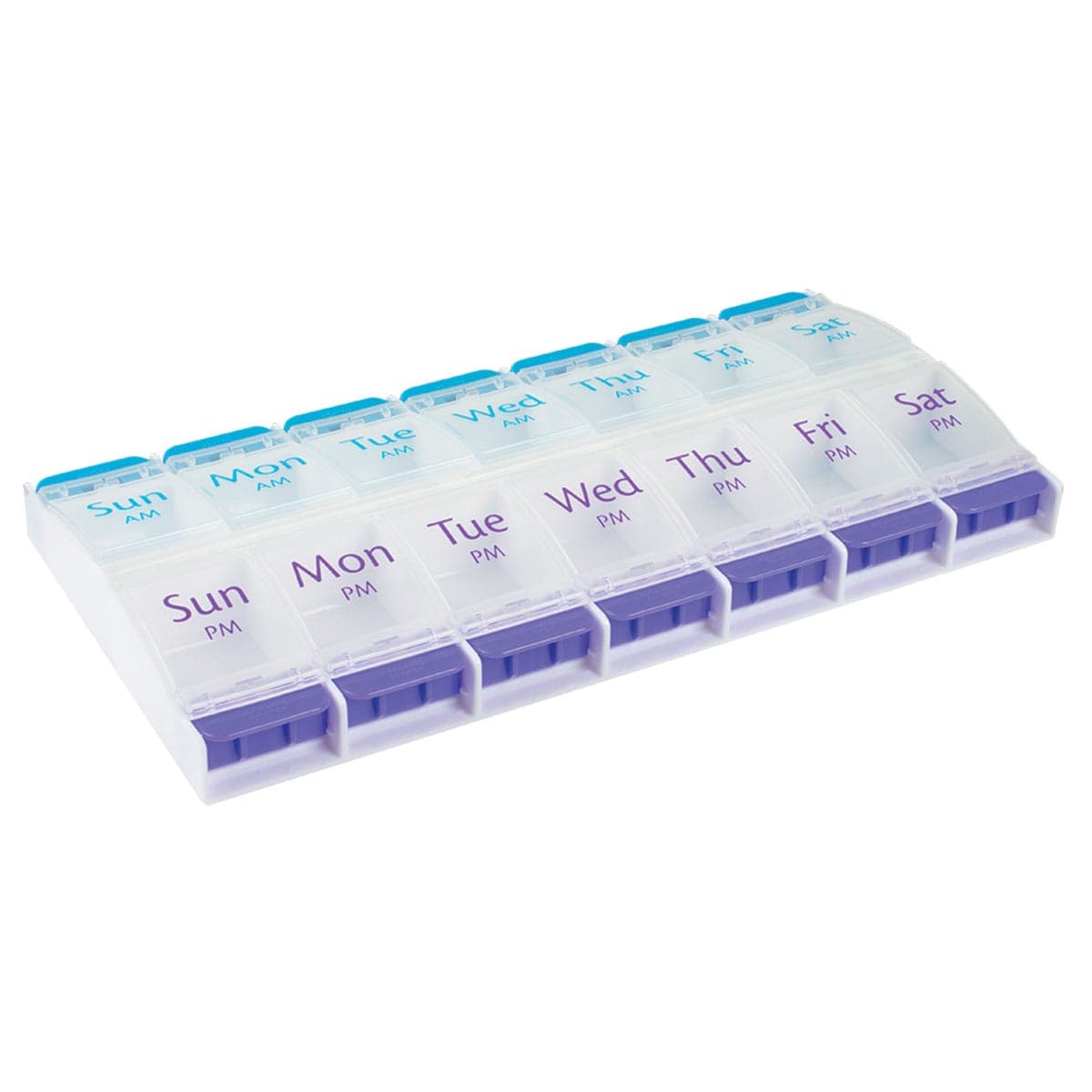 Thumbnail Ezy Dose Pill Planner AM/PM 7 Day Push Button 1 Pack