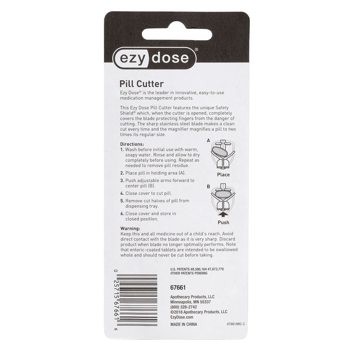 Thumbnail Ezy Dose Ezy-Cut Tablet Cutter 1 Pack (Assorted colours)