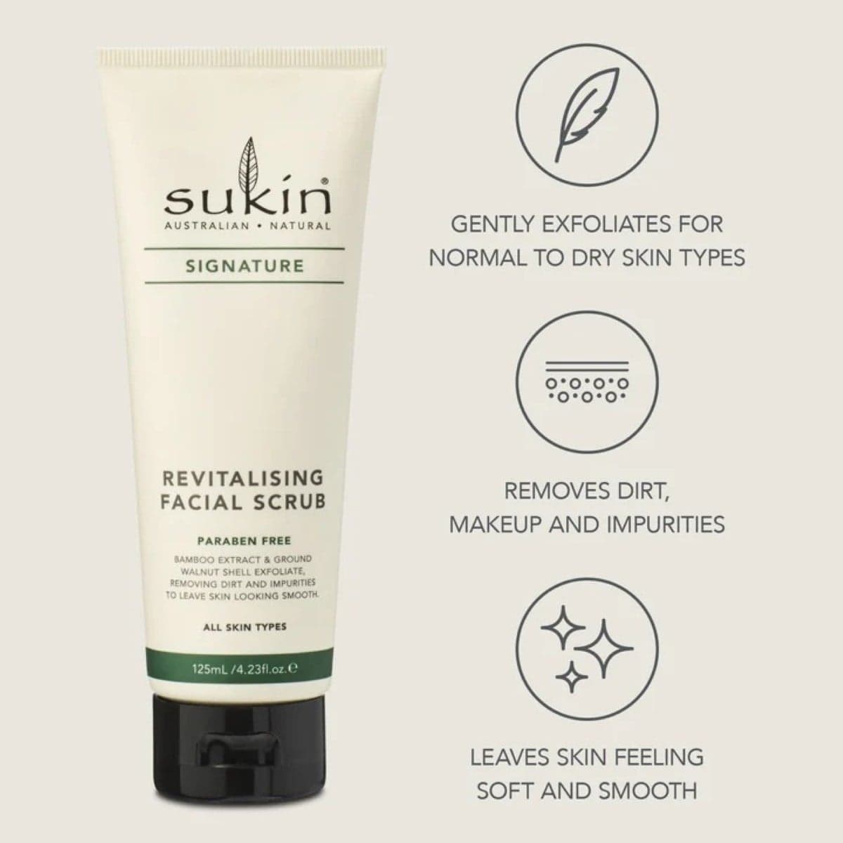 Thumbnail Sukin Signature Revitalising Facial Scrub 125ml