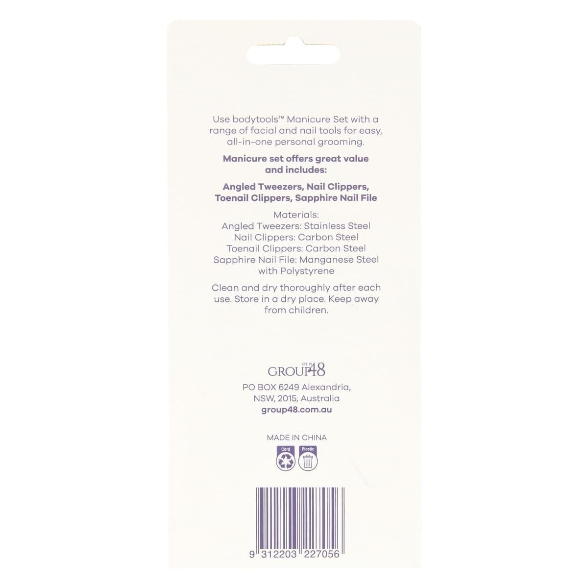Thumbnail Bodytools 4 Piece Manicure Set