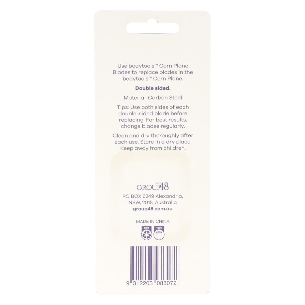 Thumbnail Bodytools Corn Plane Blades 10 Pack