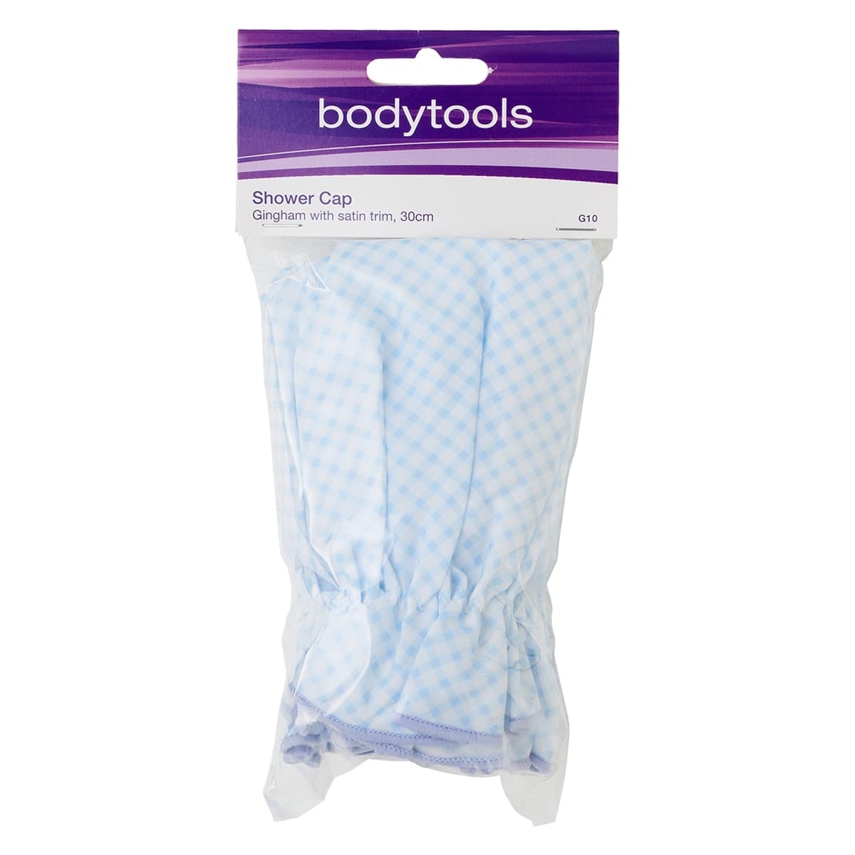 Thumbnail Bodytools Gingham Shower Cap 30Cm 1 Pack Assorted Colours