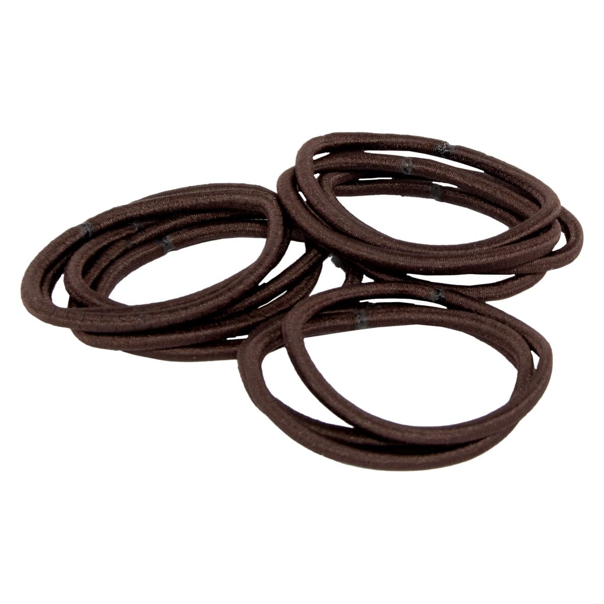 Thumbnail Bodytools Metal Free Thick Hair Elactics Brown 12 Pack