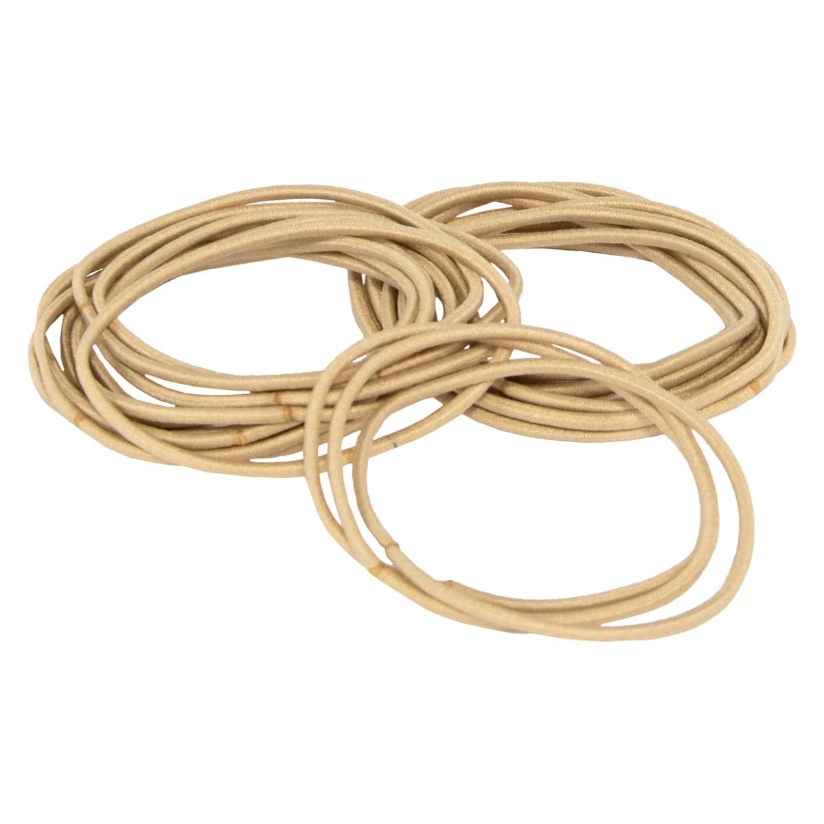 Thumbnail Bodytools Metal Free Thin Hair Elastics Blonde 24 Pack