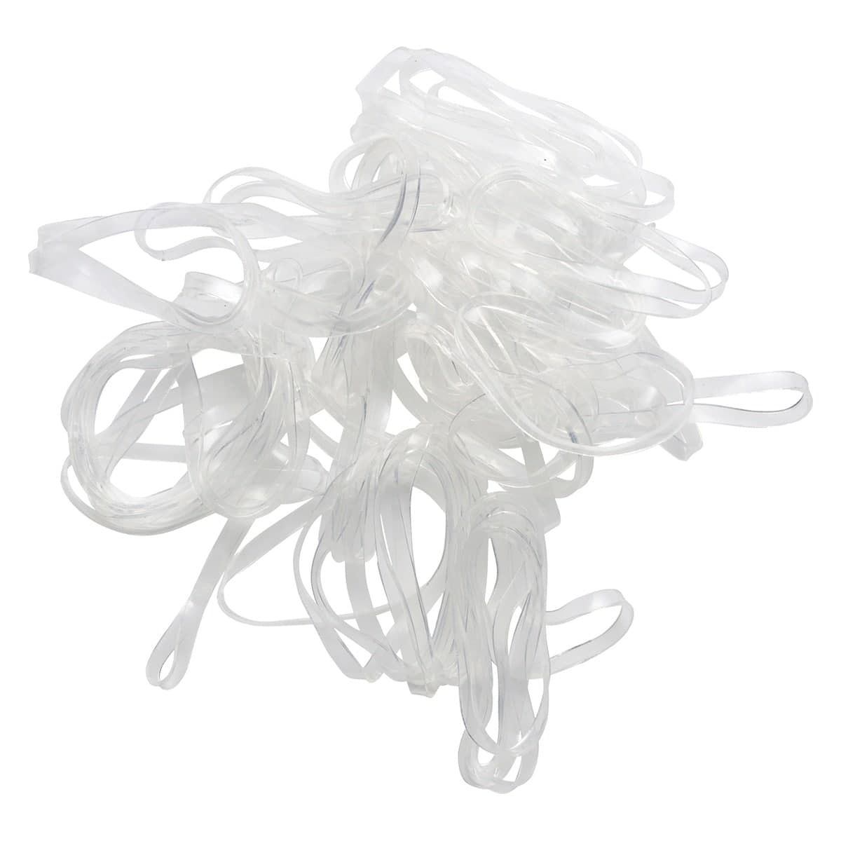 Thumbnail Bodytools No Tears Hair Elastics Clear 50 Pack
