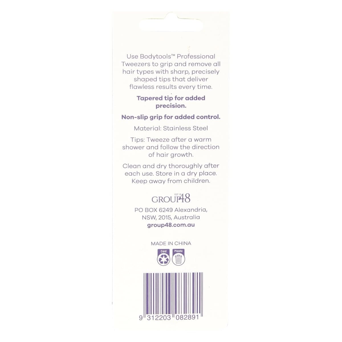 Thumbnail Bodytools Professional Tweezers Gold Plated 1 Pack